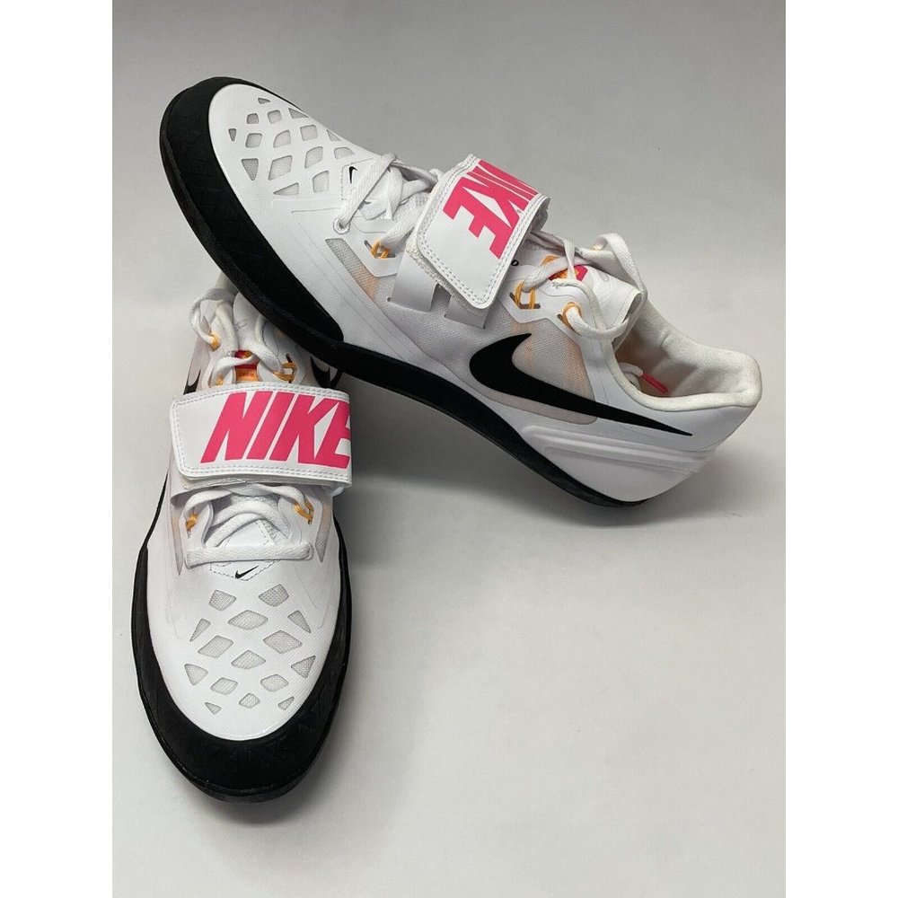 Nike Zoom Rotational 6 Track & Field Throwing Shoes White Black Men’s Sizes - Picture 3 of 7